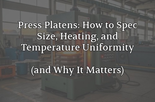 Press Platens: How to Spec Size, Heating, and Temperature Uniformity (and Why It Matters) 